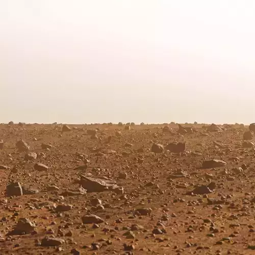 Mars surface 3D model