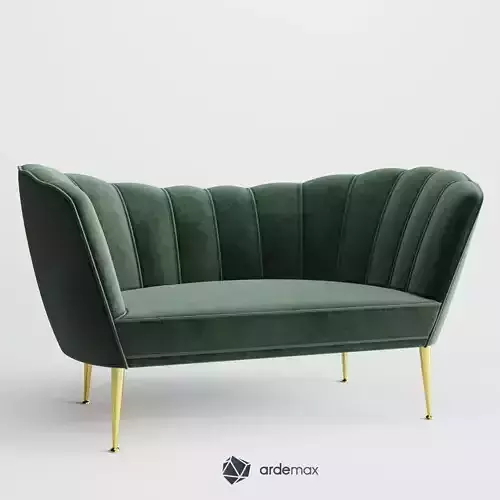 Andes 2 seat sofa by Brabbu