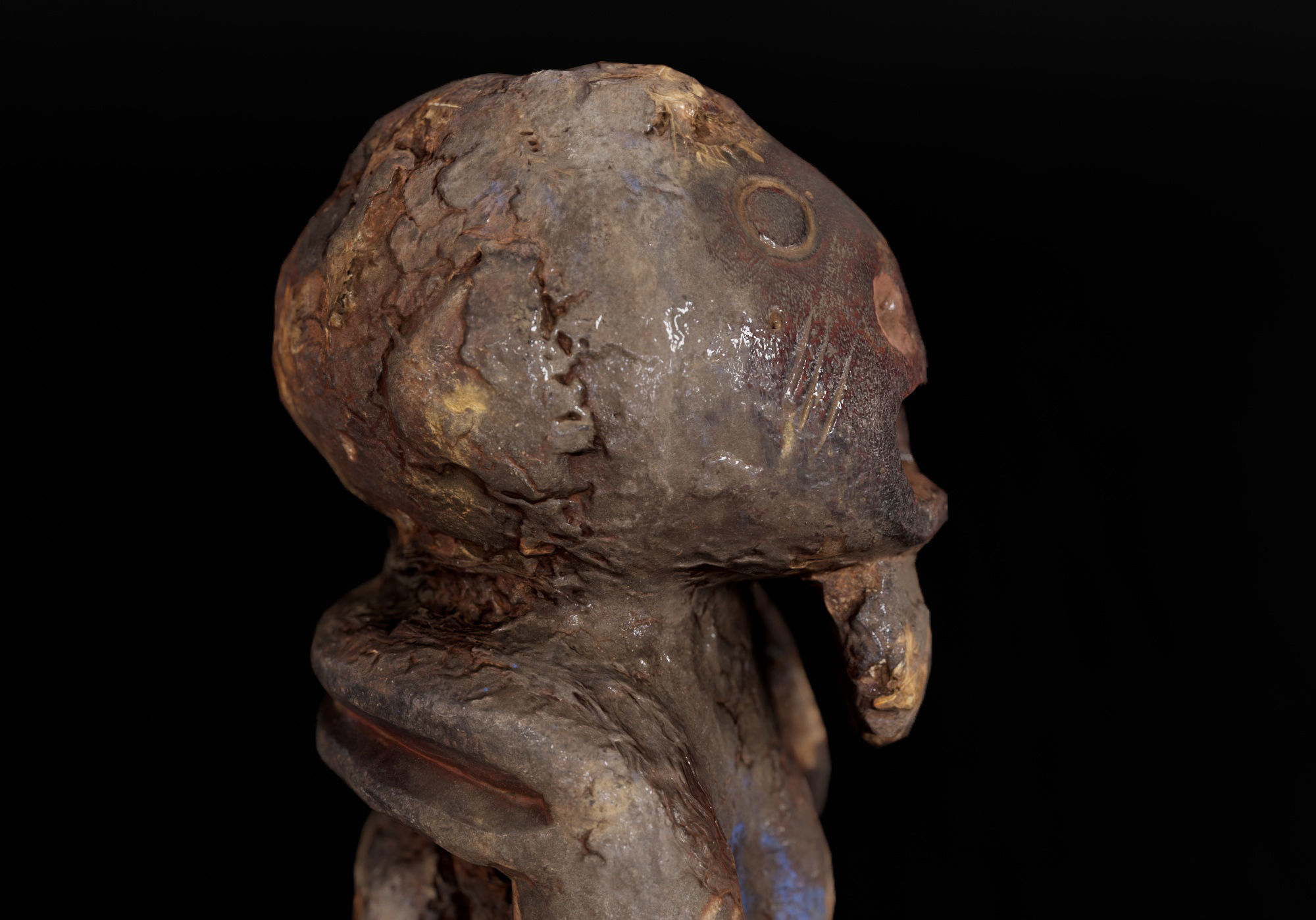 Decoration - African Statue 05 -  Low-poly 3D model_22