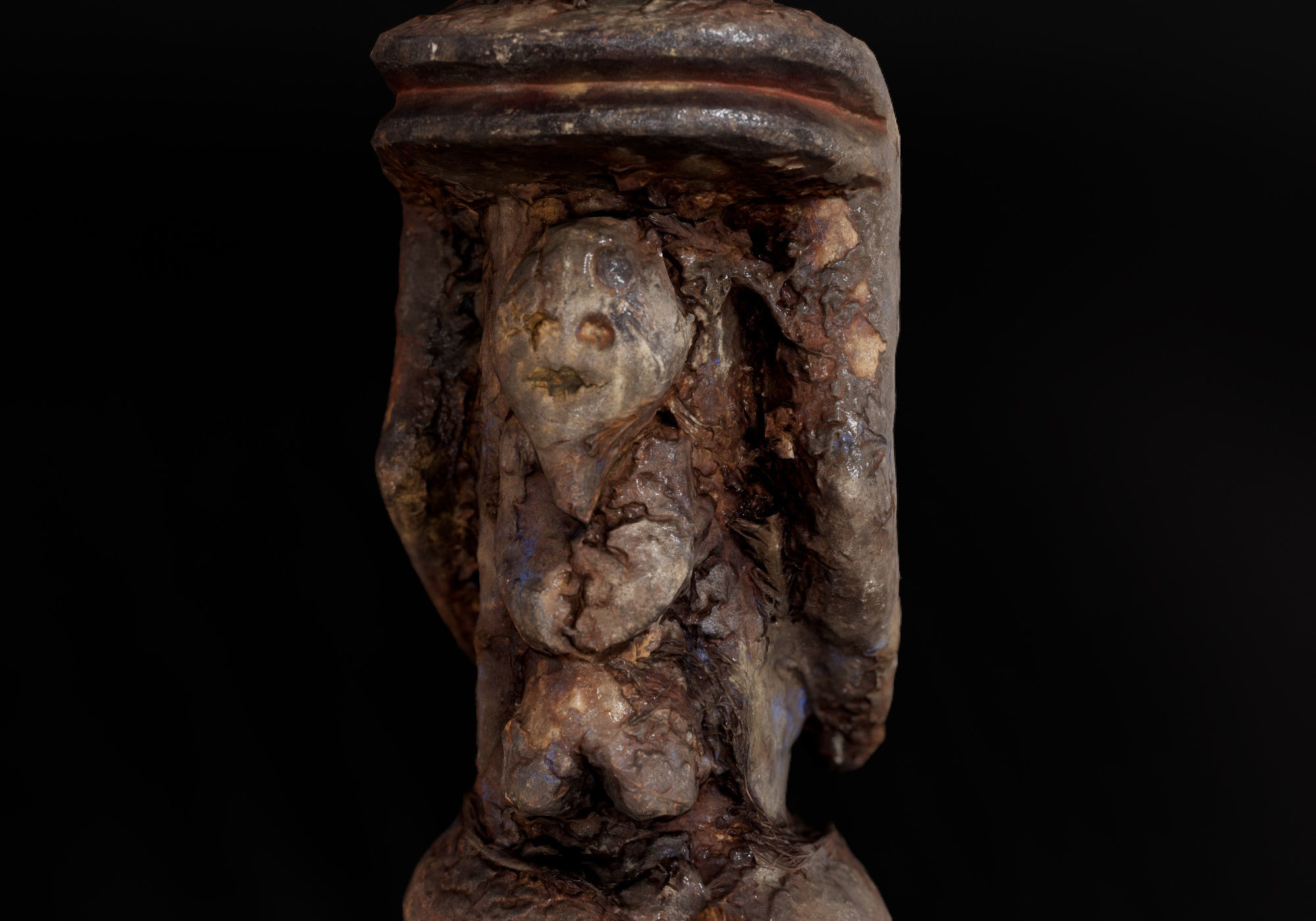 Decoration - African Statue 05 -  Low-poly 3D model_34