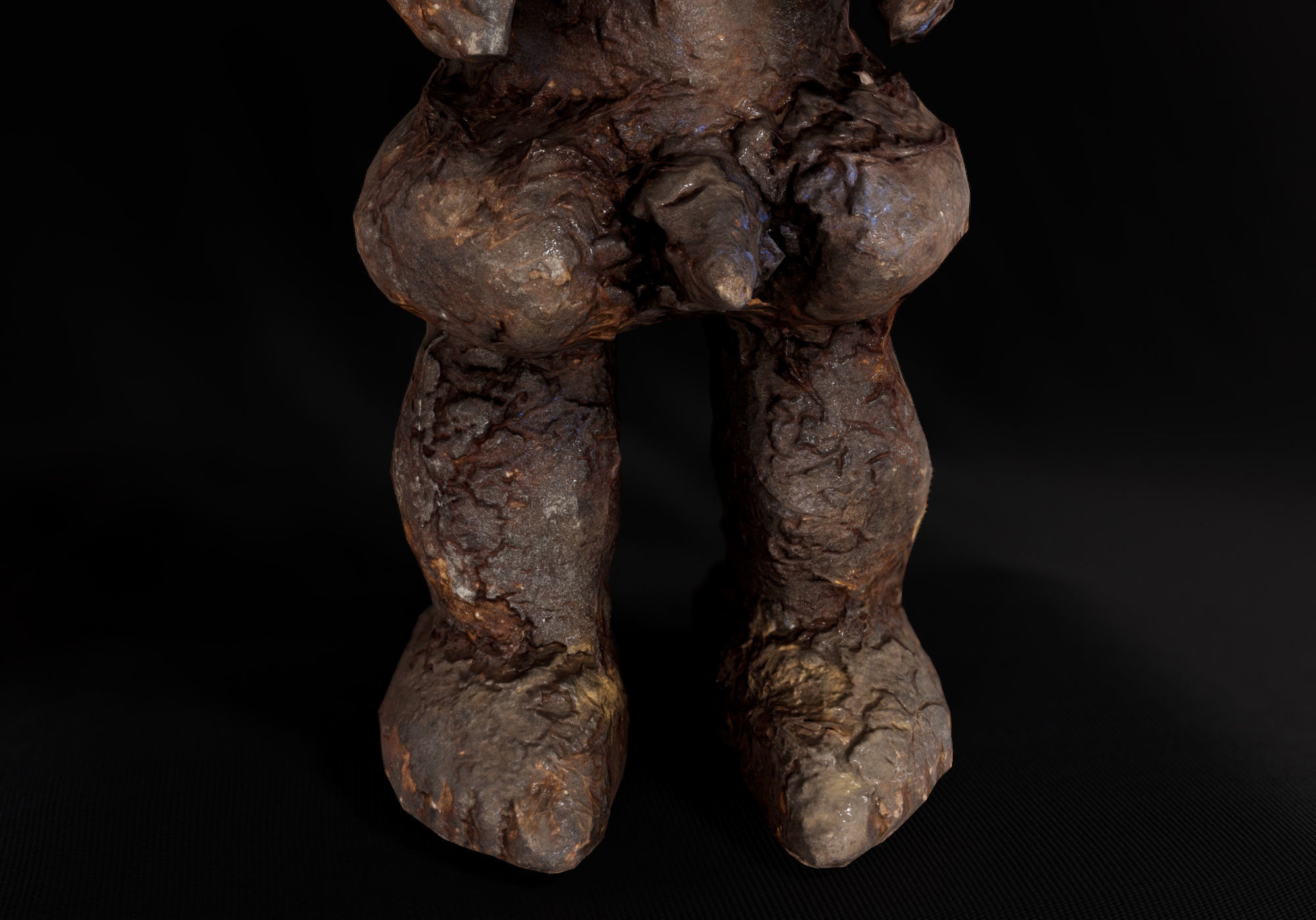 Decoration - African Statue 05 -  Low-poly 3D model_41