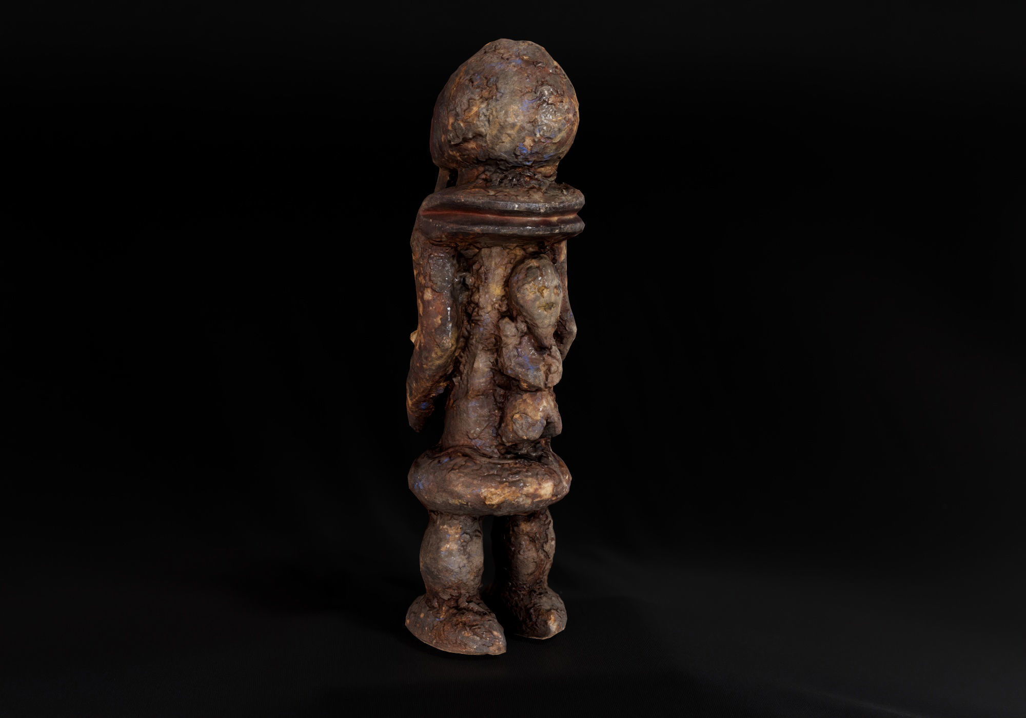 Decoration - African Statue 05 -  Low-poly 3D model_11