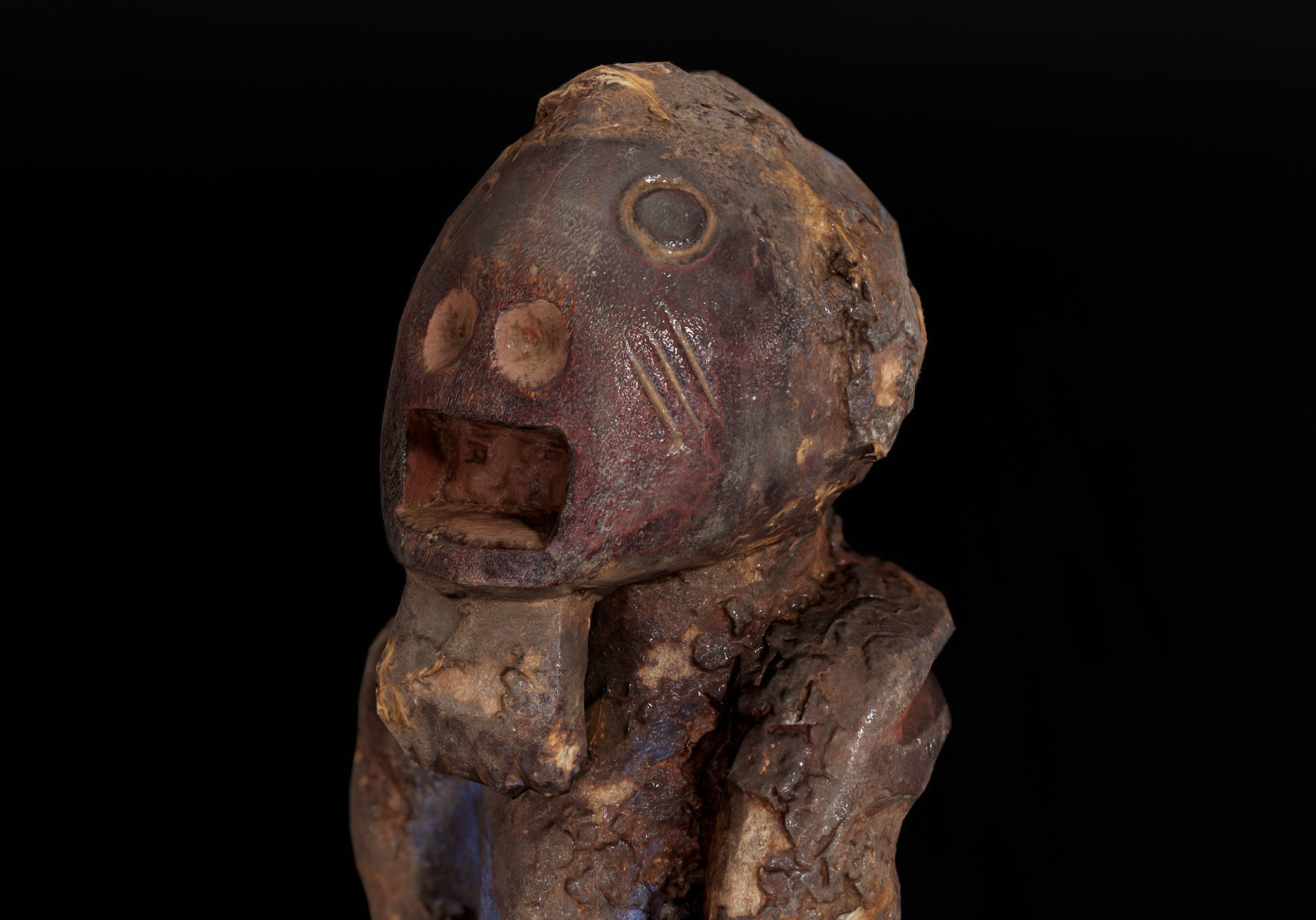 Decoration - African Statue 05 -  Low-poly 3D model_28