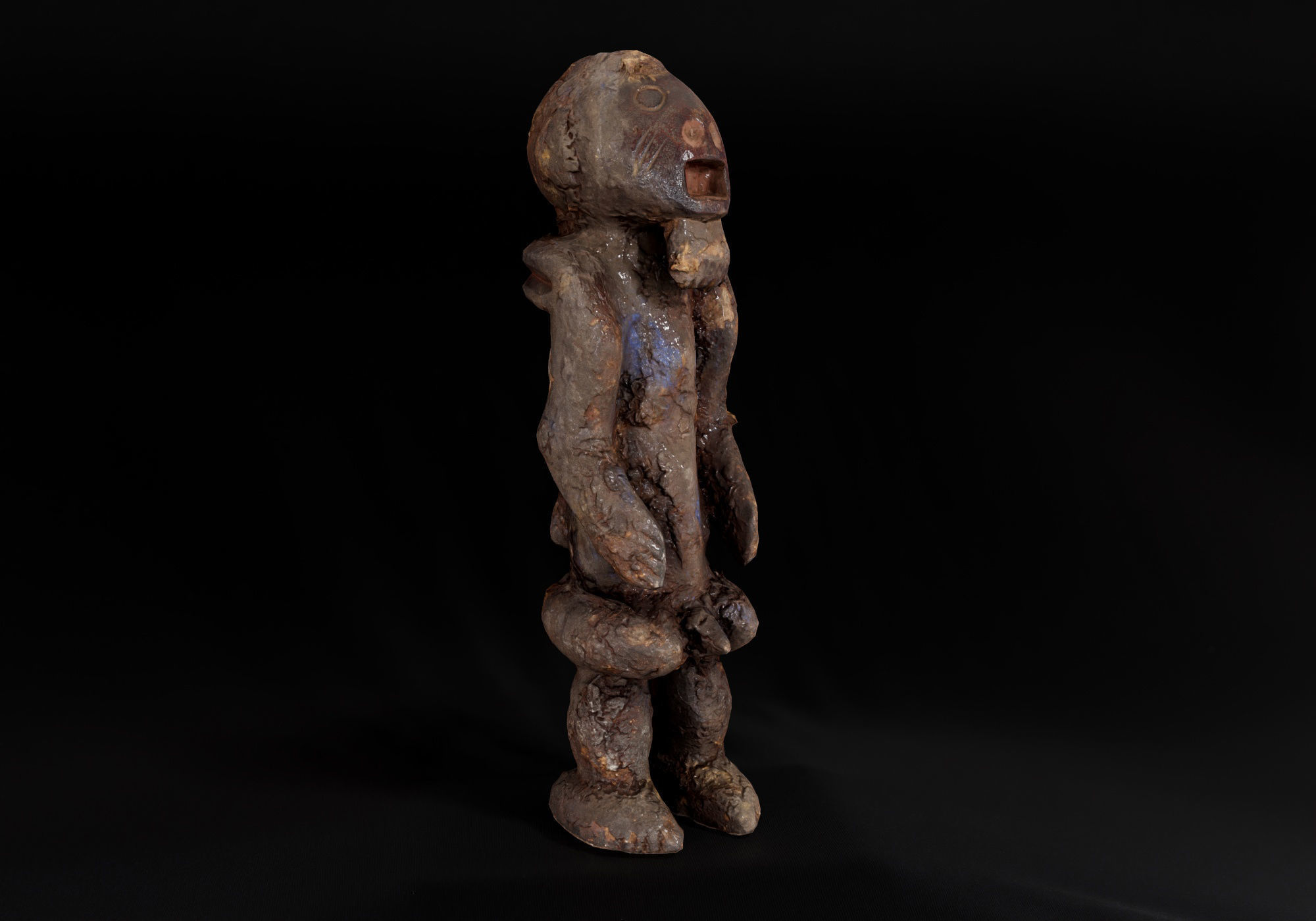 Decoration - African Statue 05 -  Low-poly 3D model_2