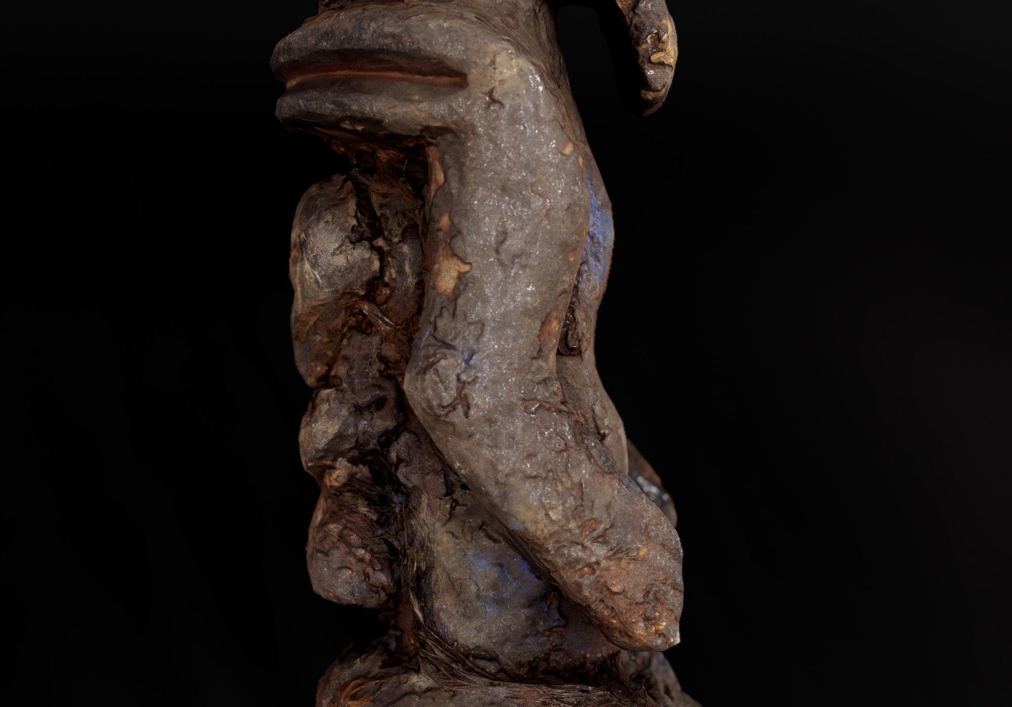Decoration - African Statue 05 -  Low-poly 3D model_32