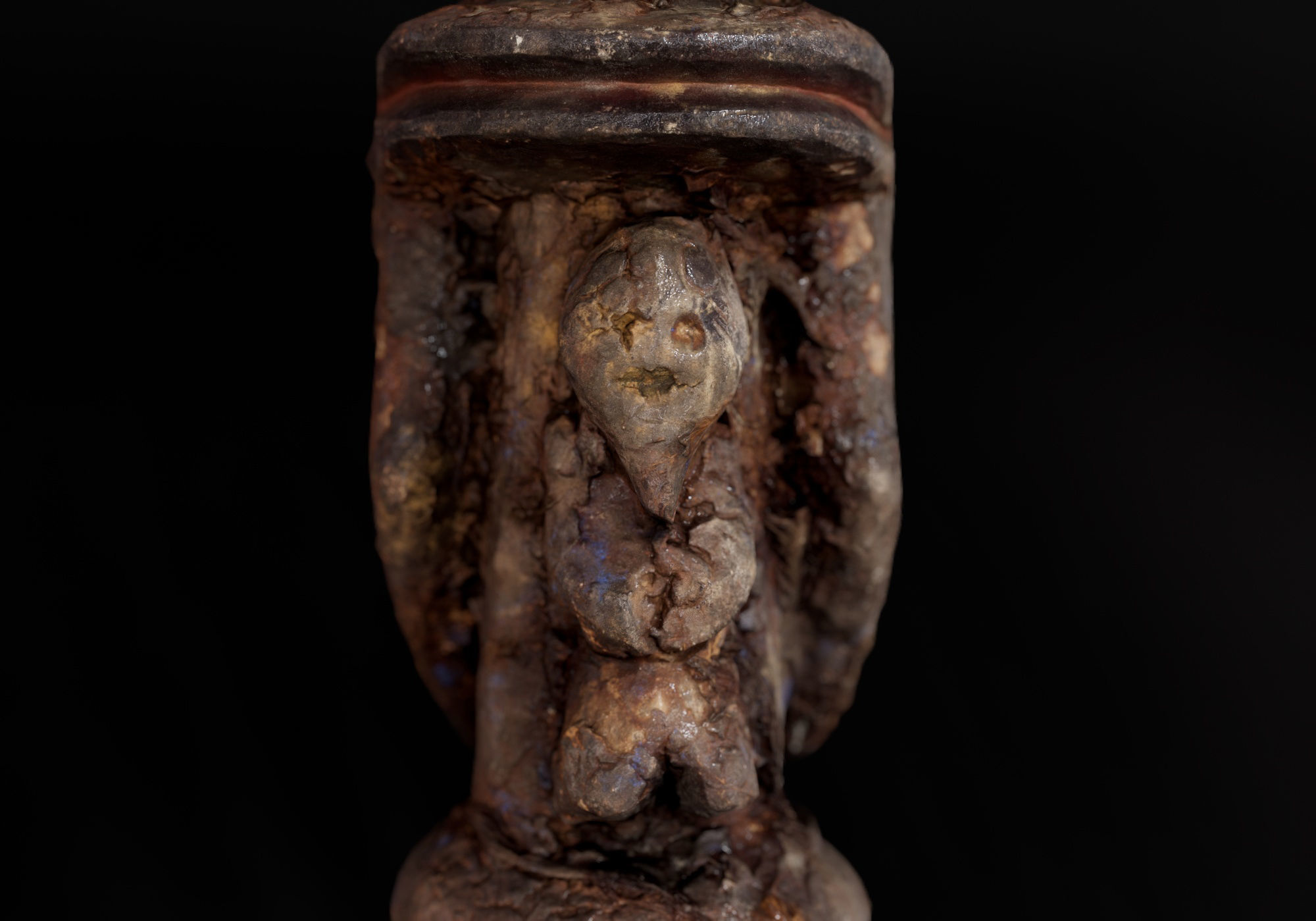 Decoration - African Statue 05 -  Low-poly 3D model_35