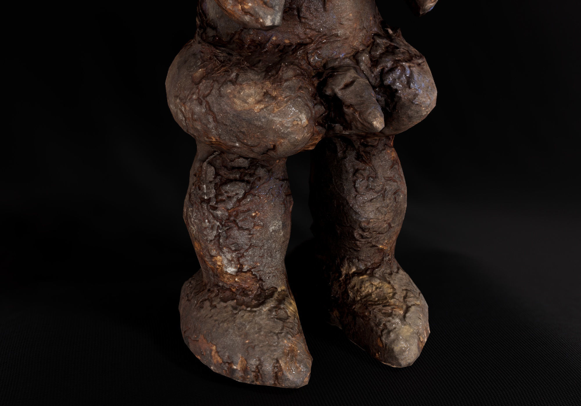 Decoration - African Statue 05 -  Low-poly 3D model_42