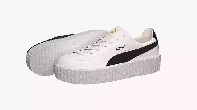Puma x Fenty Creepers White Leather