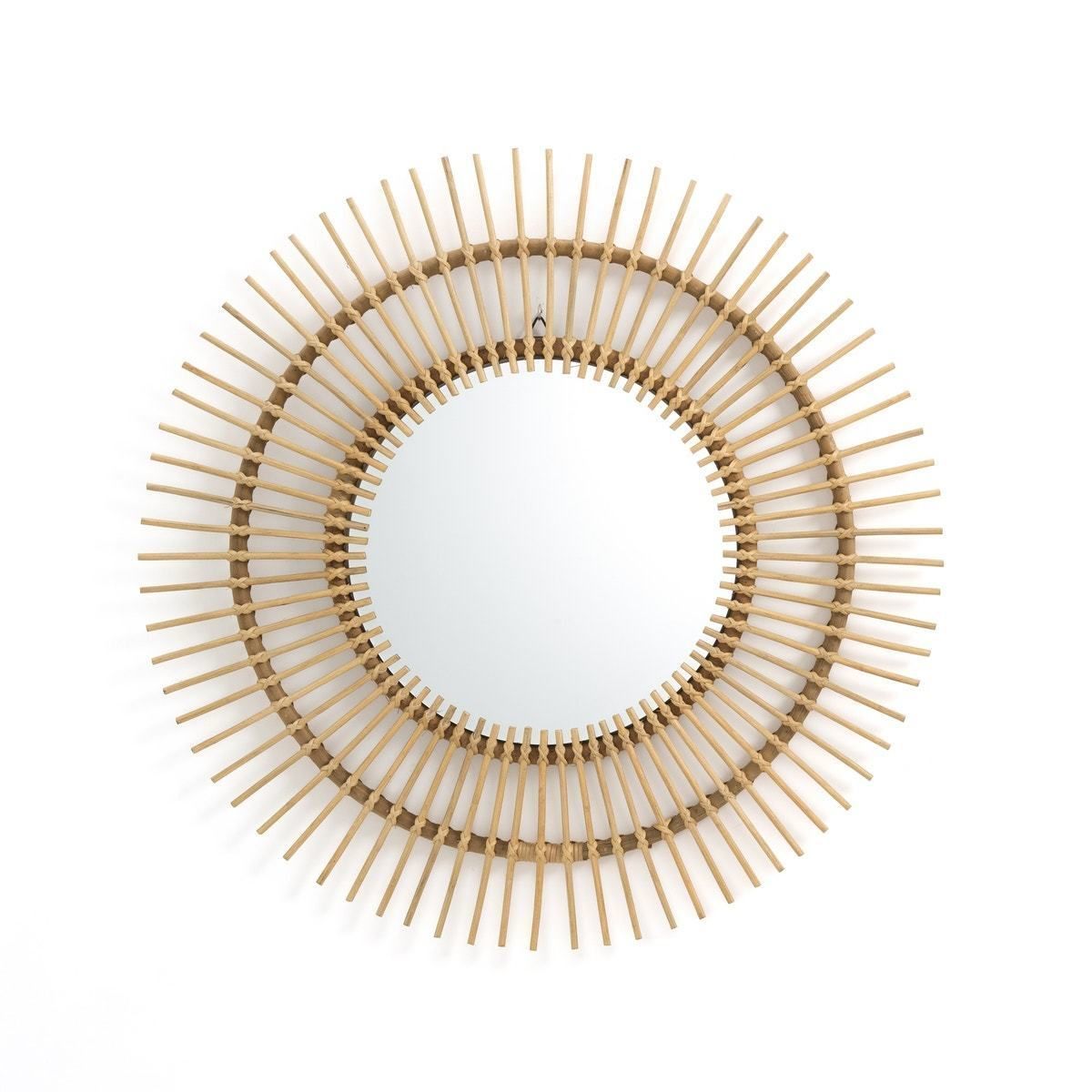 Nogu Cane Sunburst Mirror 3D model_2