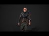 Cyber samurai - sci fi characters 3D Model Collection_1