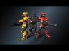 Cyber samurai - sci fi characters 3D Model Collection_9