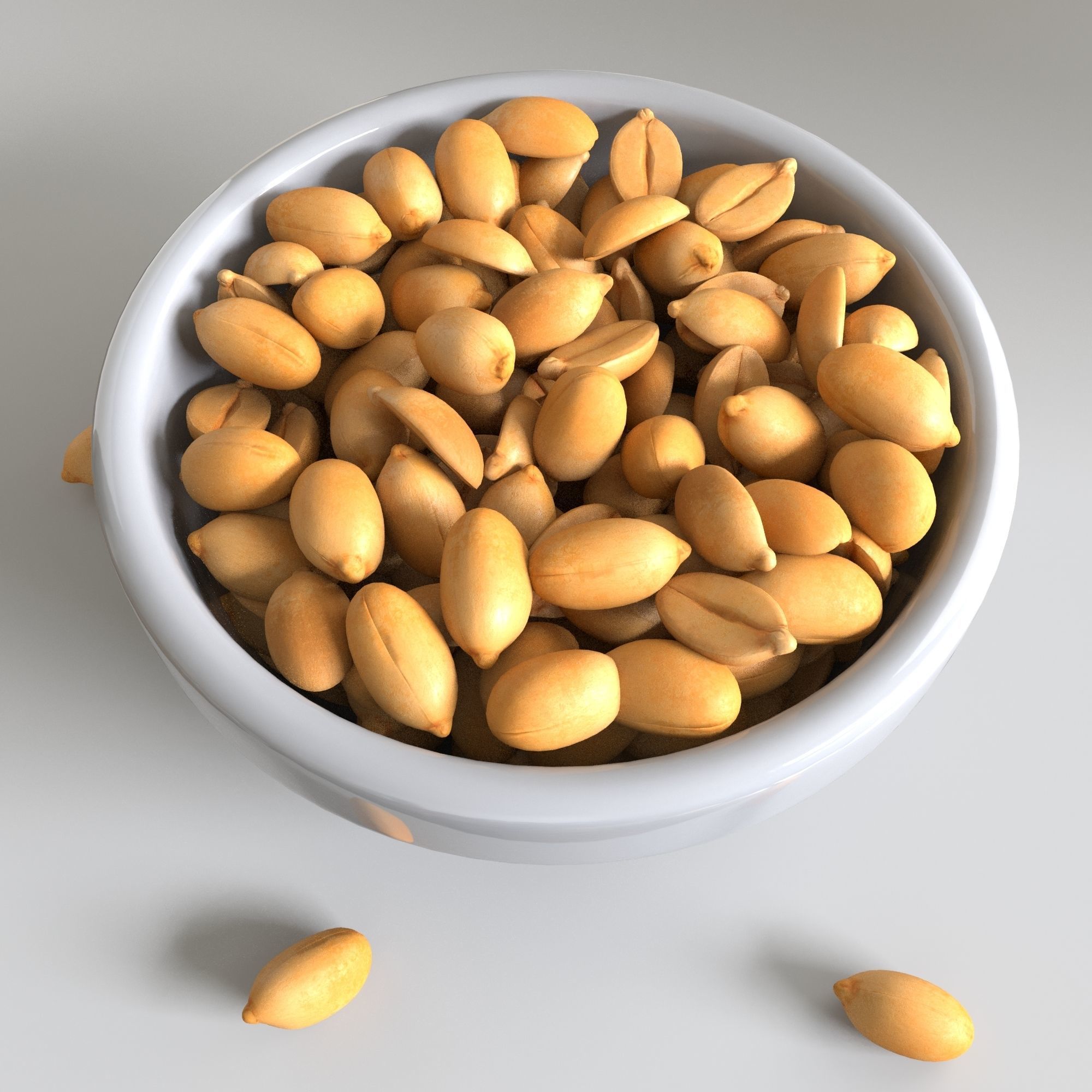Peanut 3D model_2