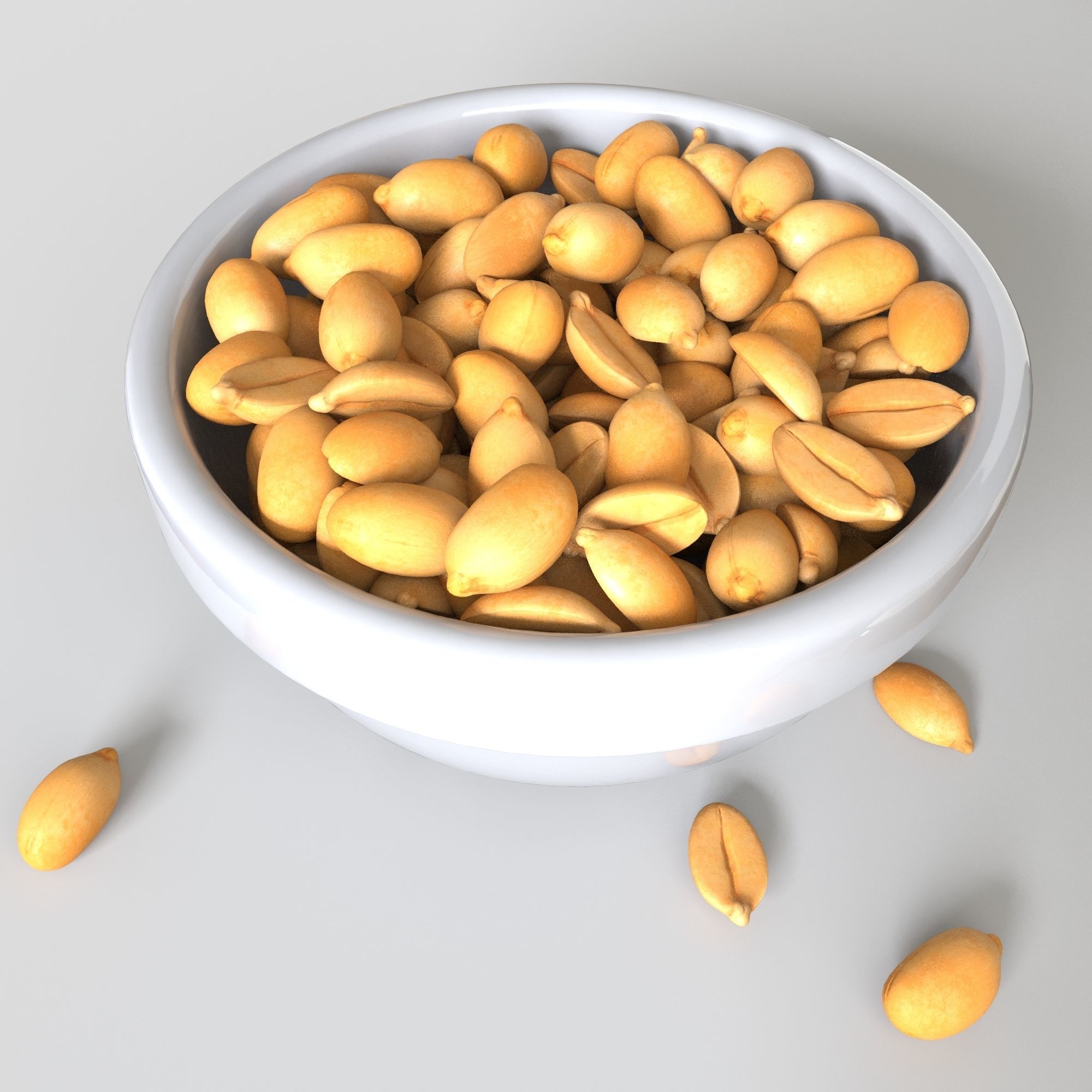 Peanut 3D model_1