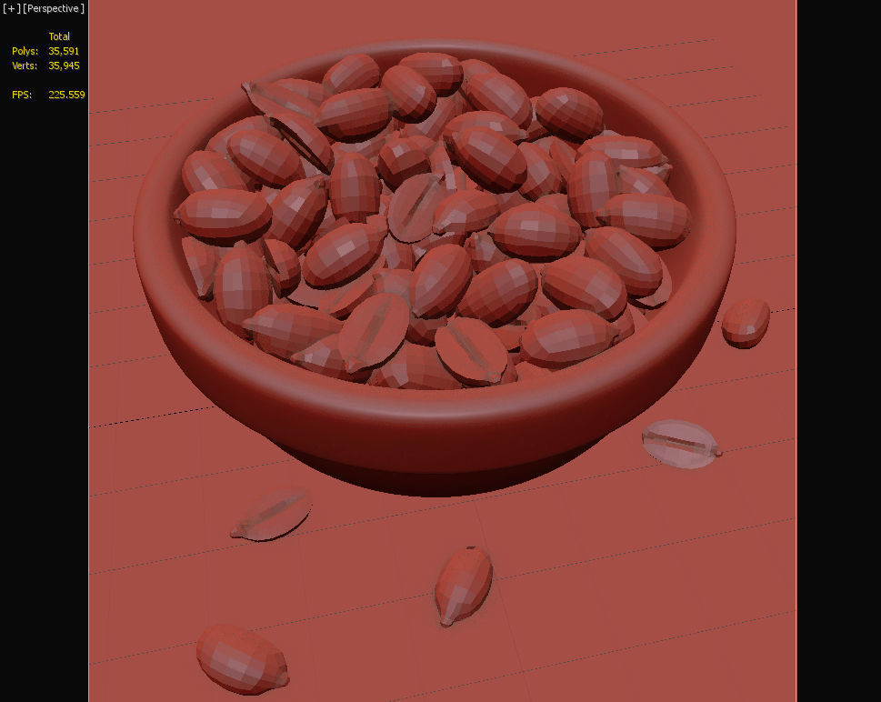 Peanut 3D model_5