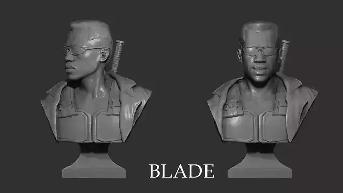 Bust Blade - 3D Print
