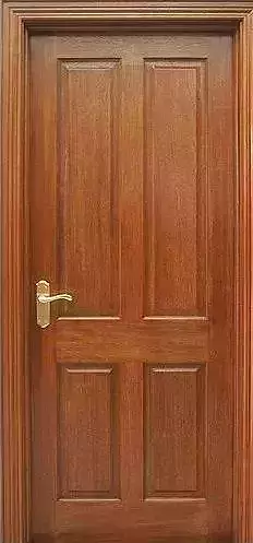 the door wooden design 3D model