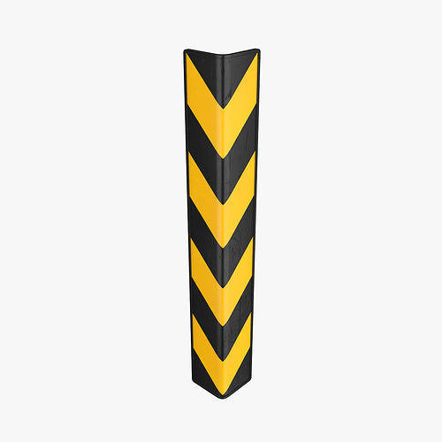 Rubber corner guard 3D model