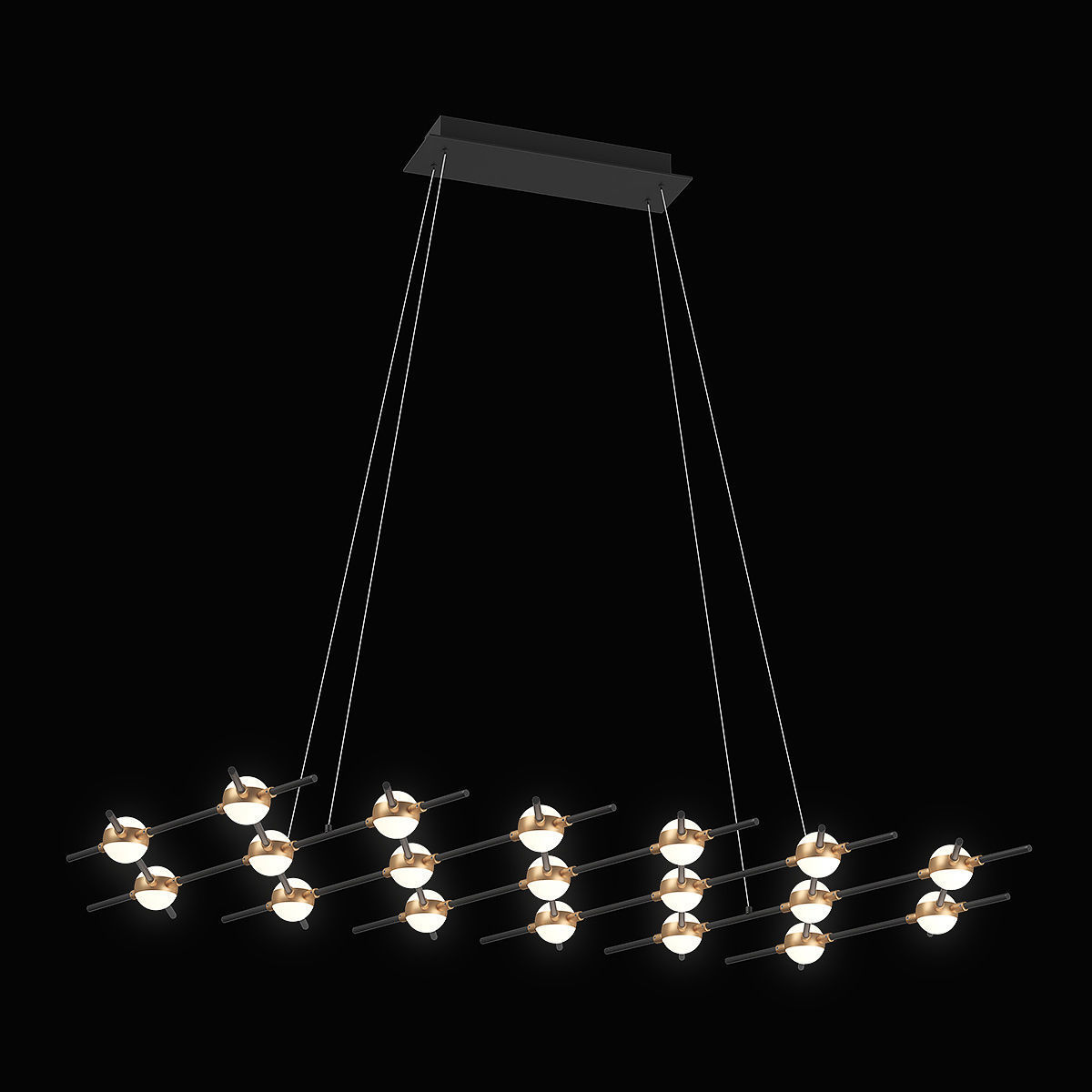 745347 Bergamo Lightstar Pendant chandelier 3D model_1