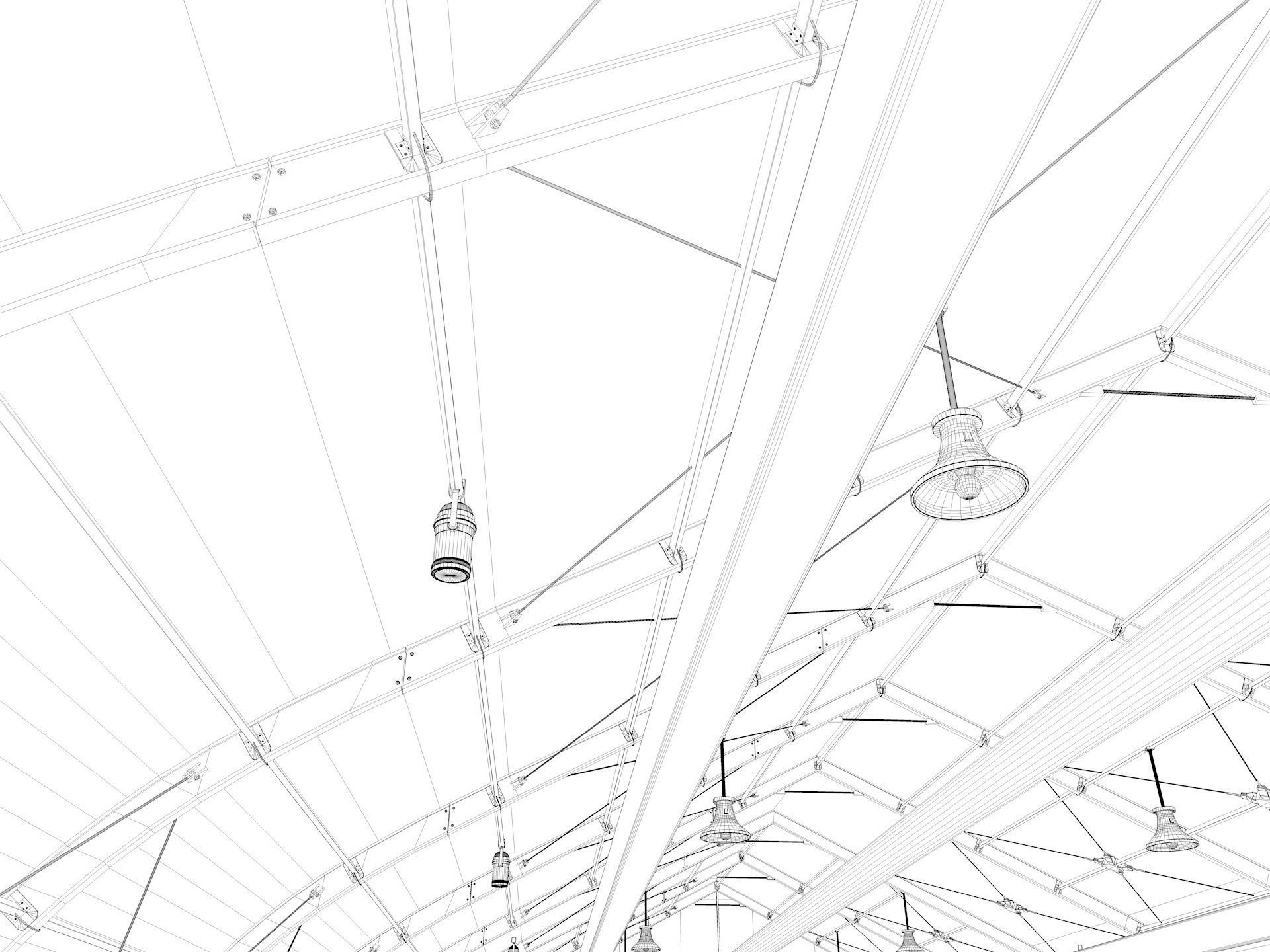 Event Exhibition Tent 3D model_13