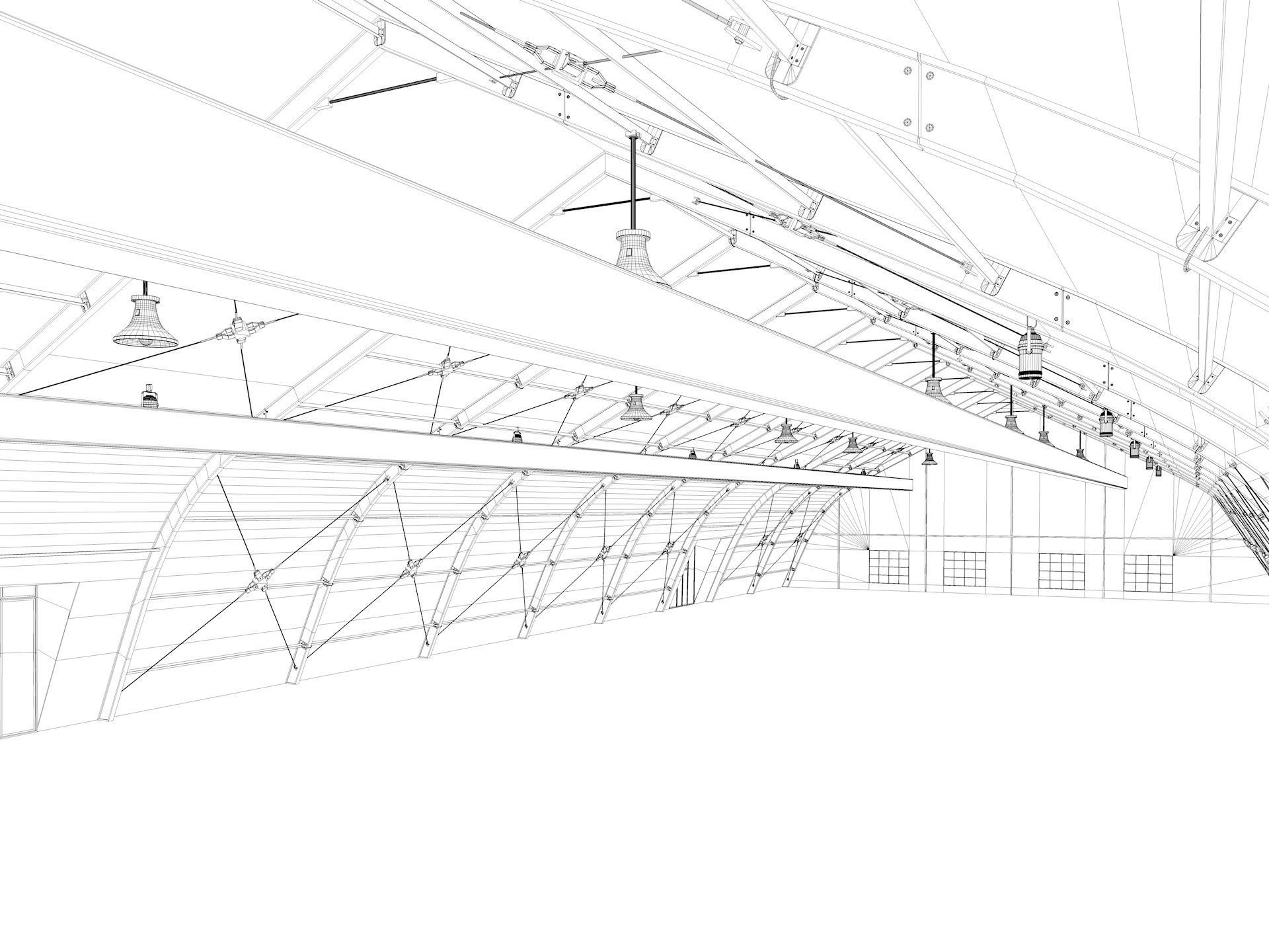 Event Exhibition Tent 3D model_11