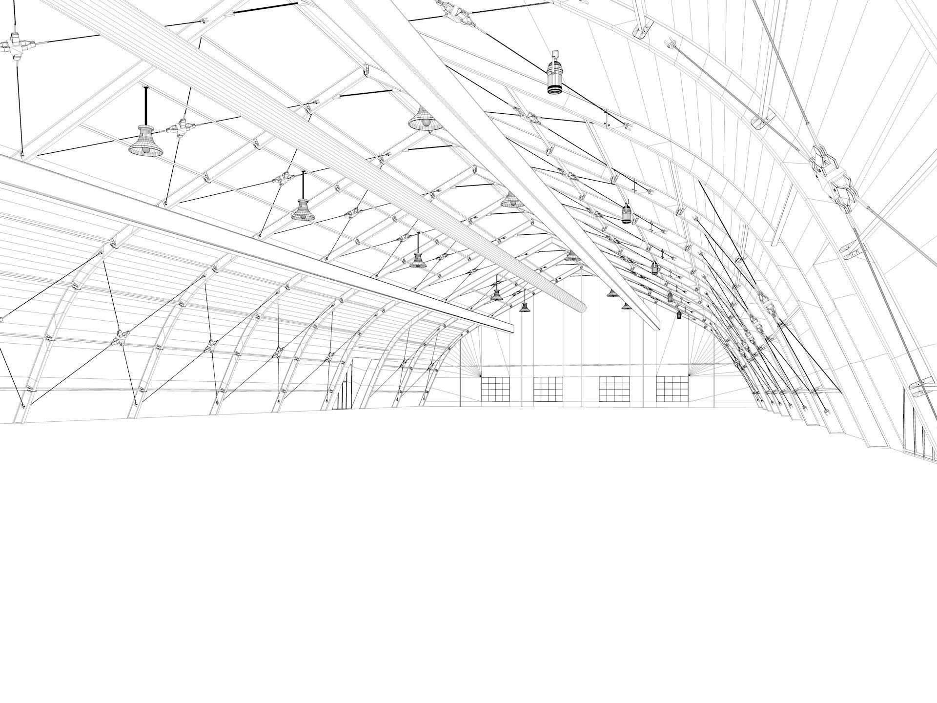Event Exhibition Tent 3D model_9