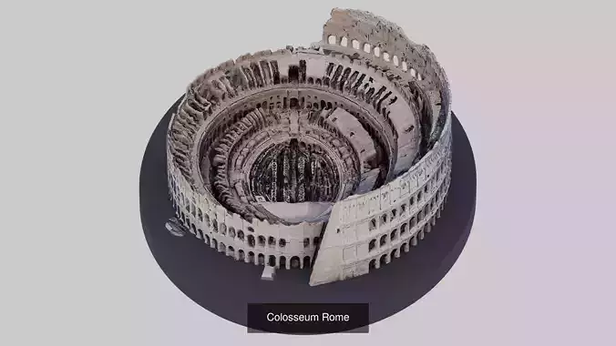 Italian Monuments 3D Model Collection