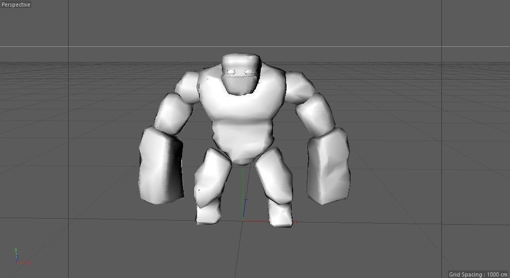 stone man 3D model_6