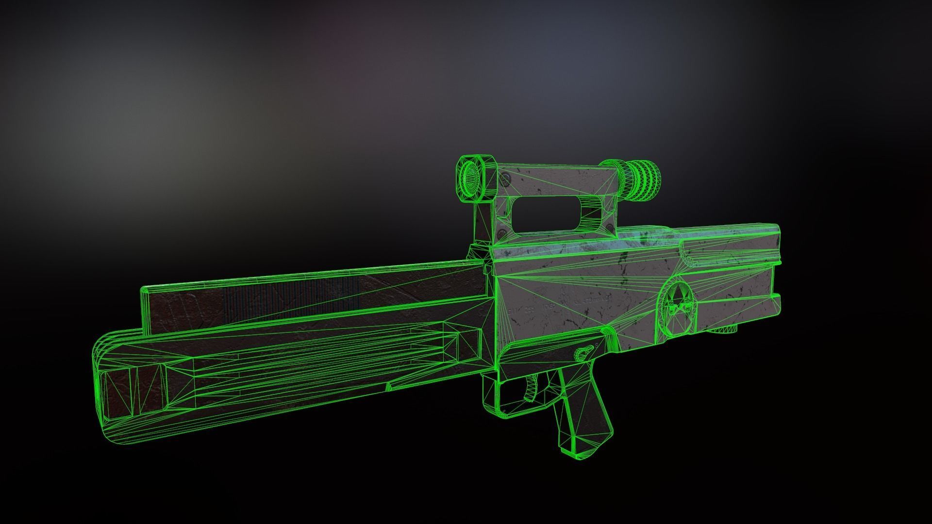 HK G11  Low-Poly PBR Low-poly 3D model_9