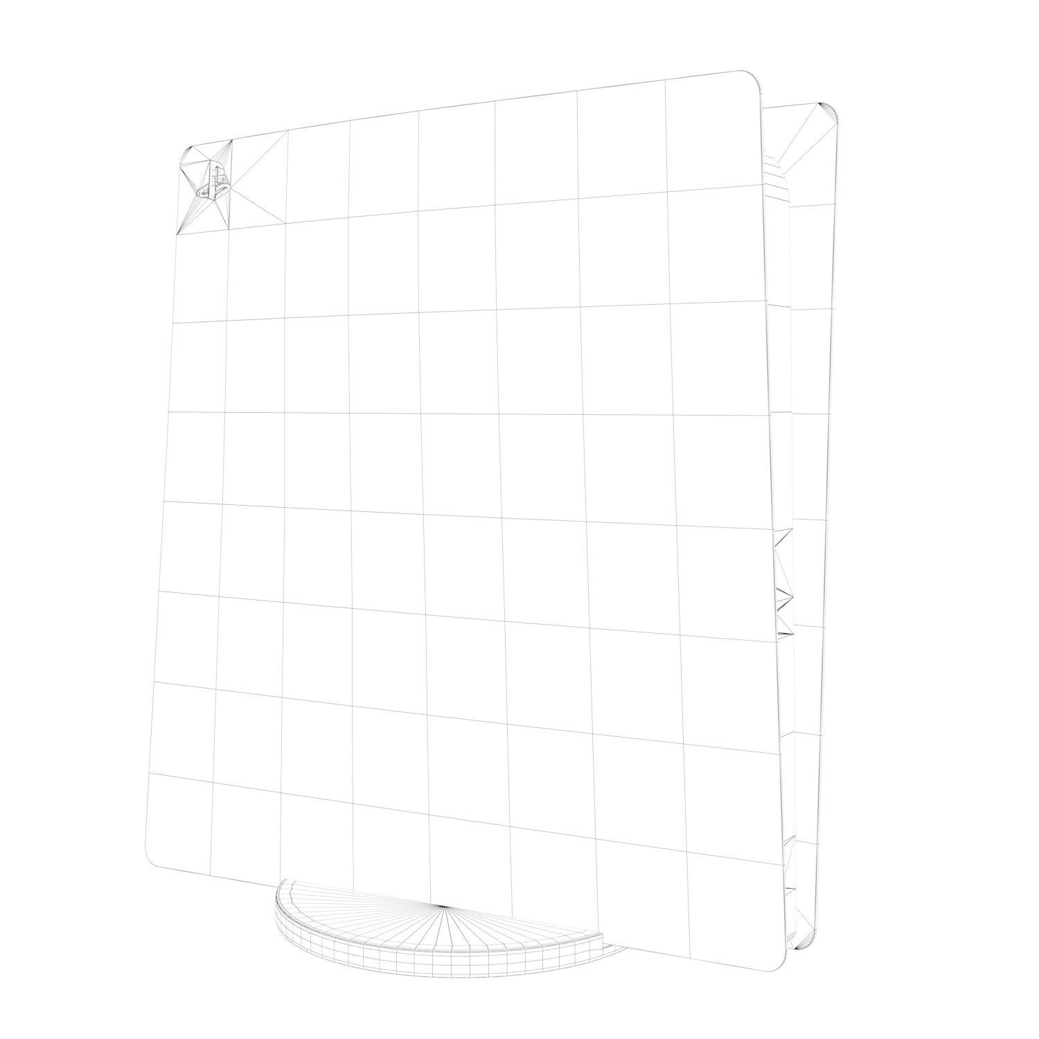 Playstation 5 two consoles side 3D model_7