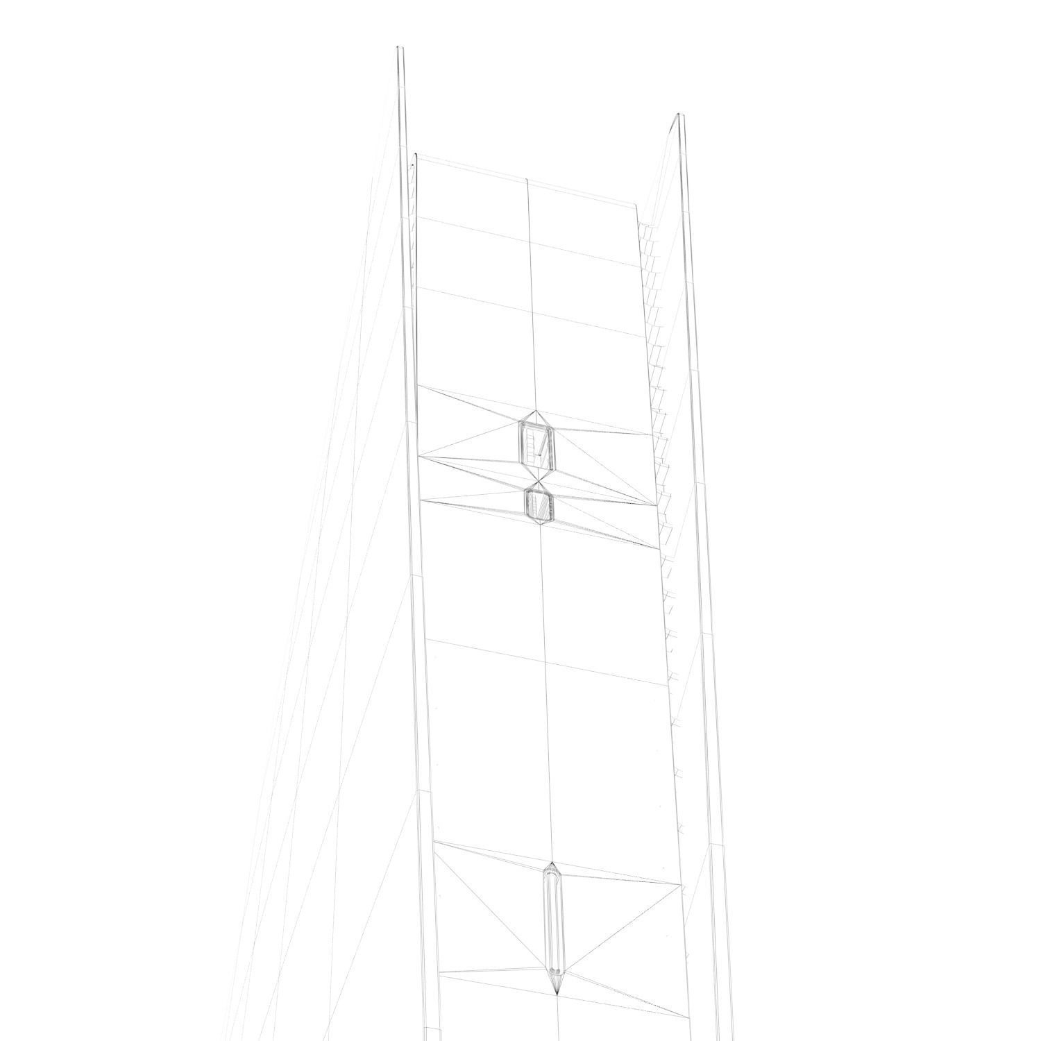 Playstation 5 two consoles side 3D model_11