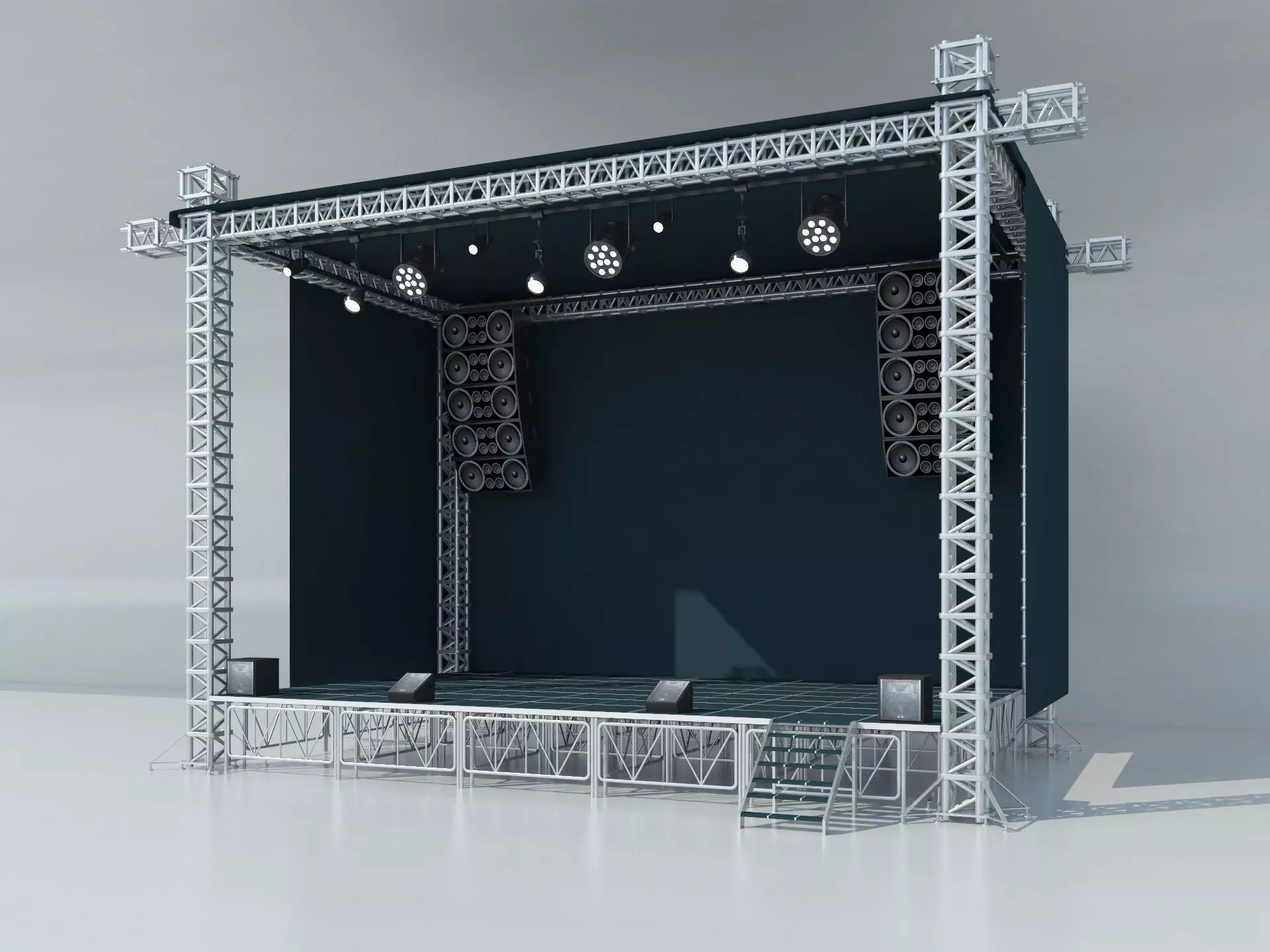 Stage Concert 3D model_0