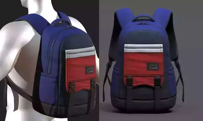 Backpack bag baggage pockets product 