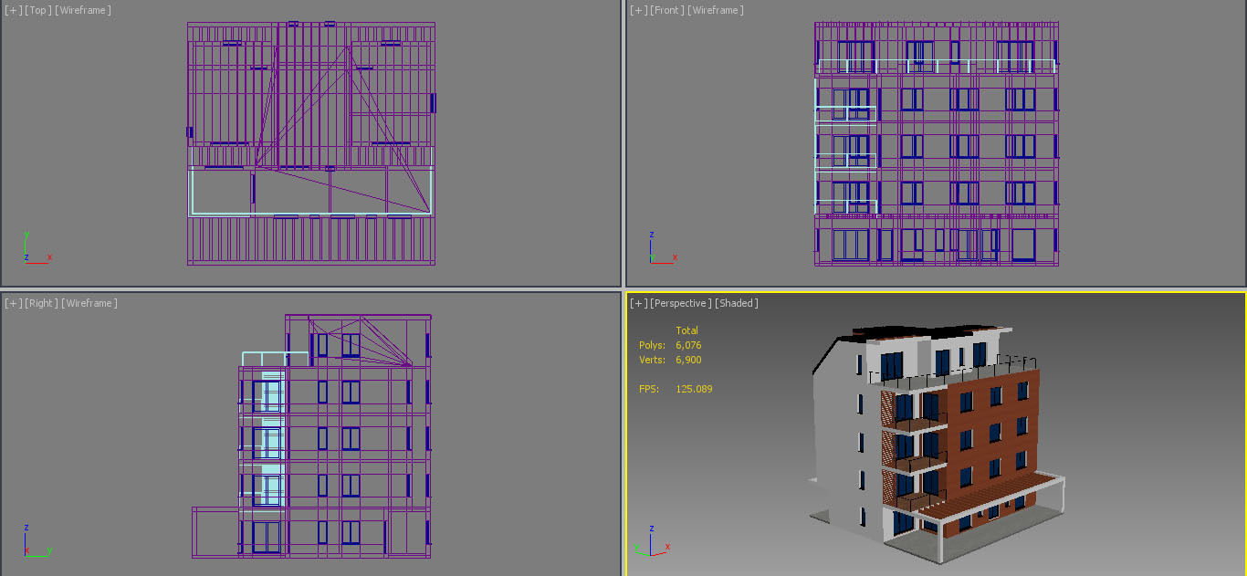 Apartment House 1 3D model_11