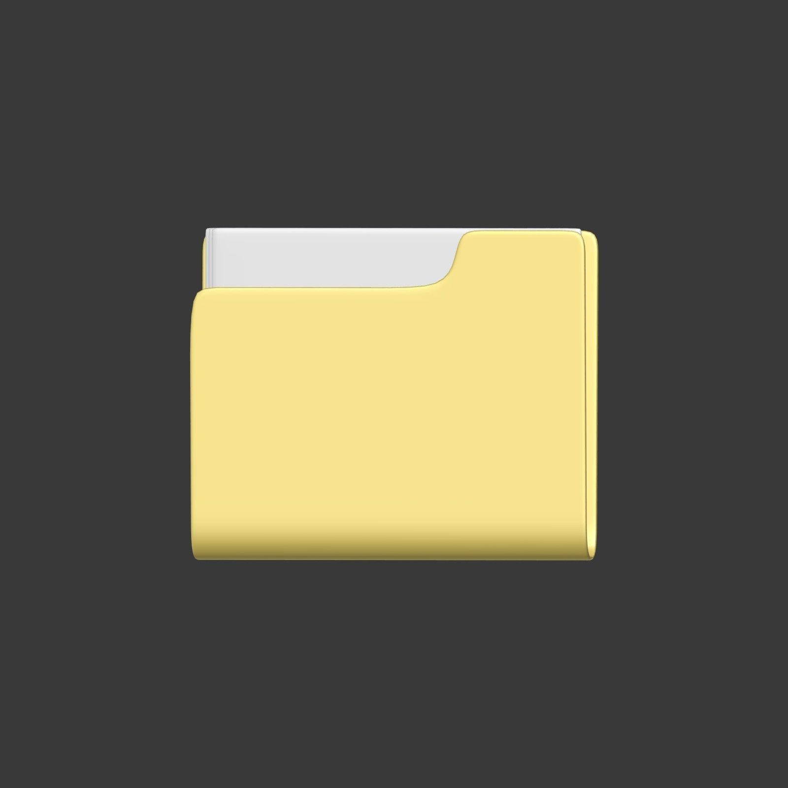 Office Cartoon Collection Low-poly 3D model_9