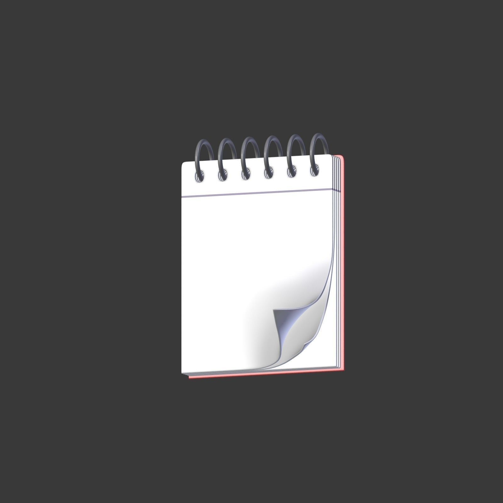 Office Cartoon Collection Low-poly 3D model_11