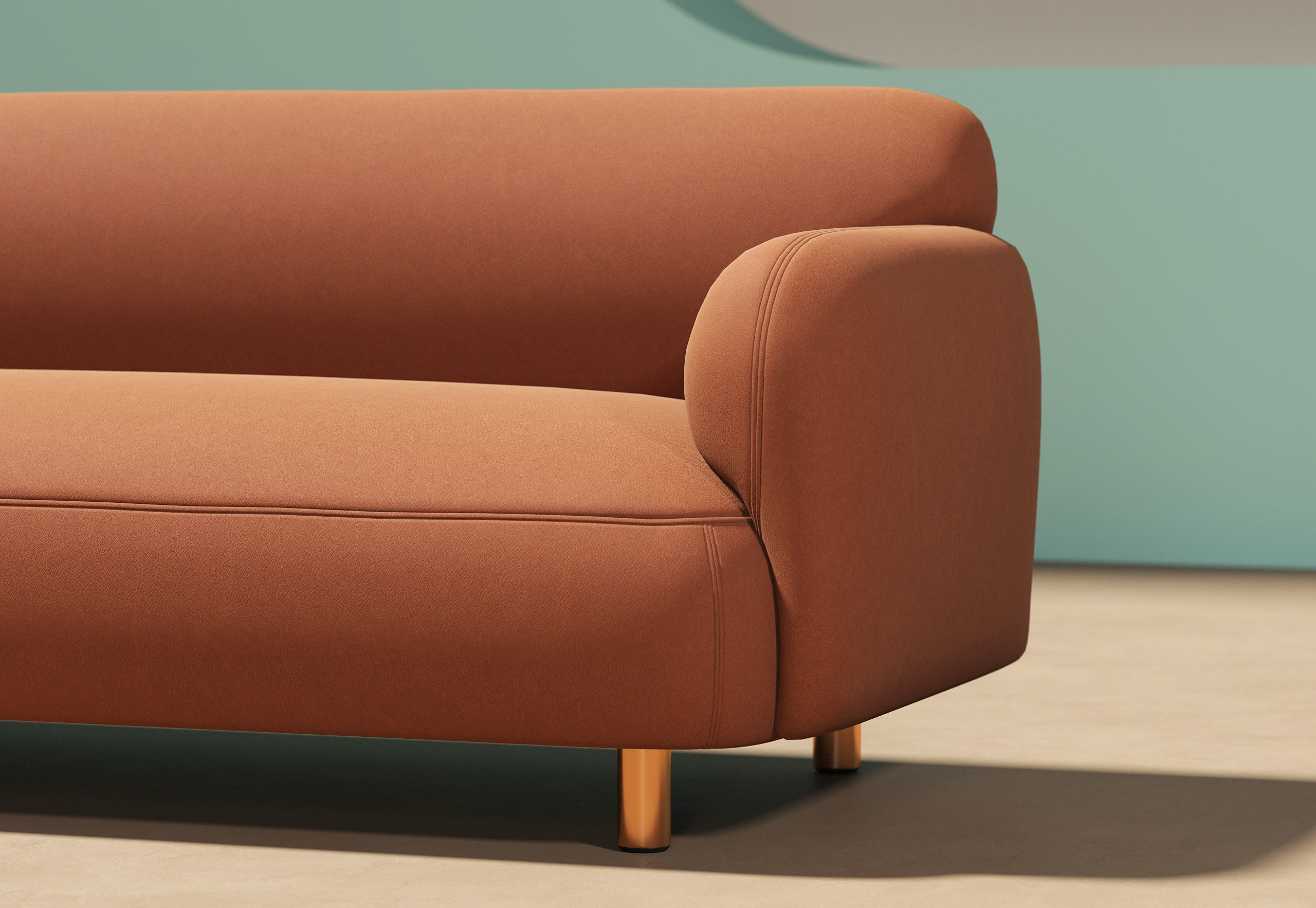 Modern Living Room 304 3D model_5