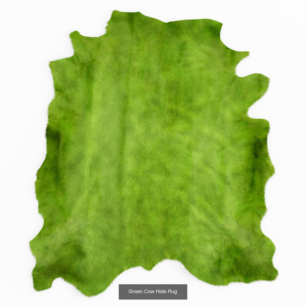 Collection of 39 animal skin rugs _38