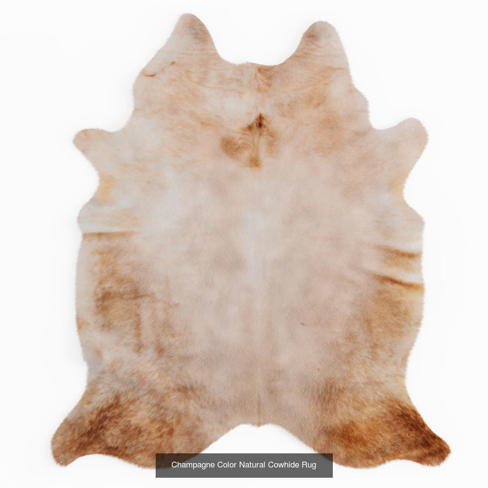 Collection of 39 animal skin rugs _27