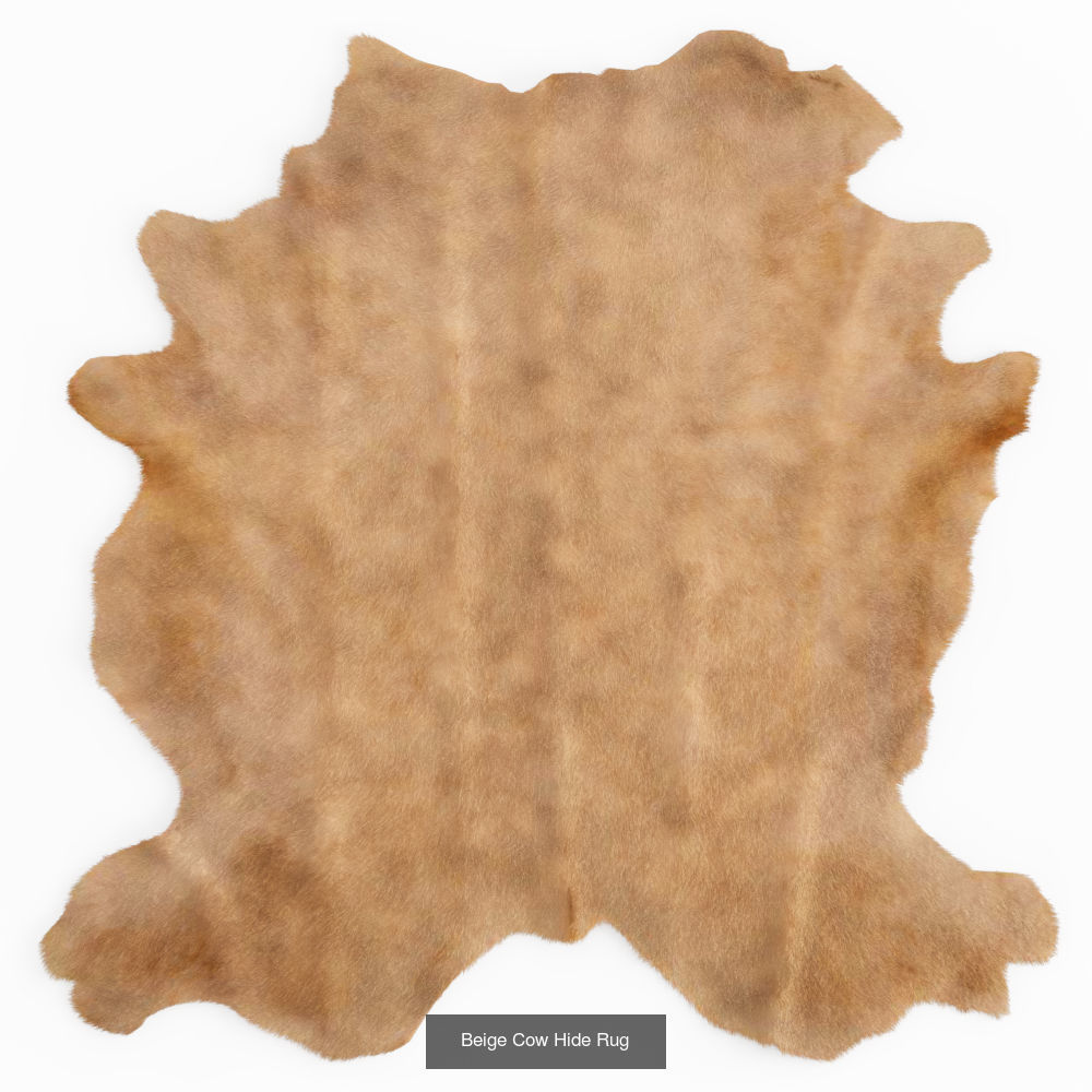 Collection of 39 animal skin rugs _34