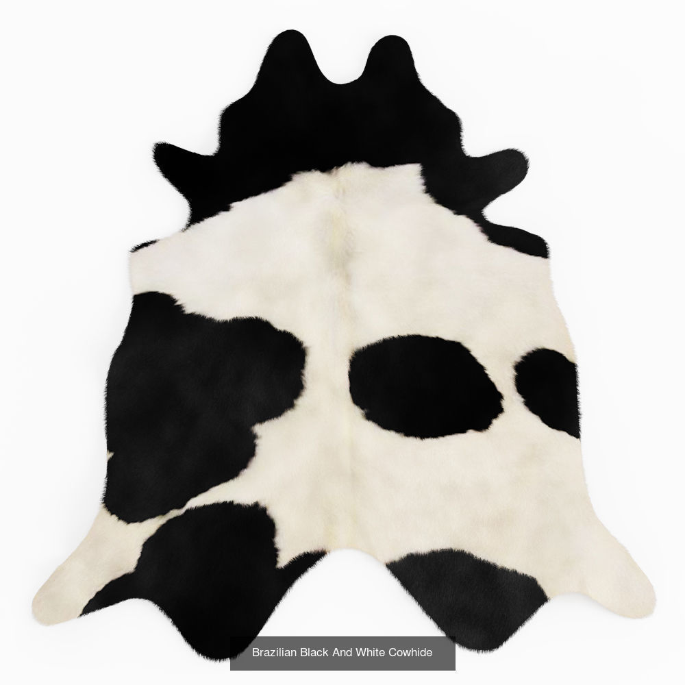 Collection of 39 animal skin rugs _14