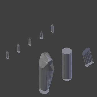 Arctodus Left Arm STL 3D print model_9