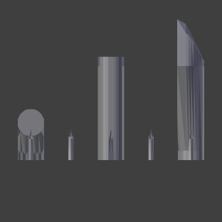 Arctodus Left Arm STL 3D print model_4