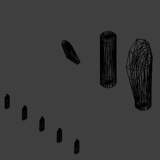 Arctodus Left Arm STL 3D print model_12