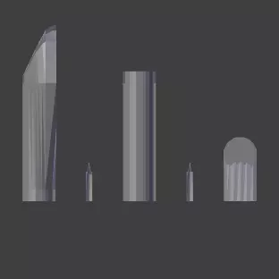 Arctodus Left Arm STL 3D print model_0