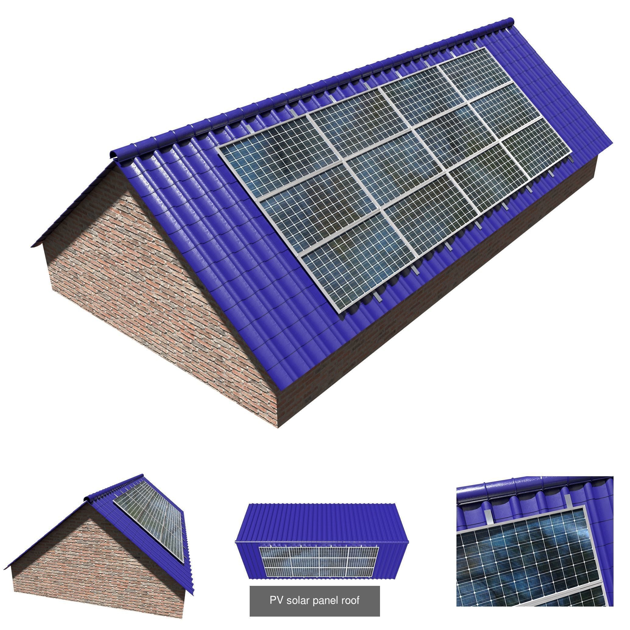 solar energy multi package 3D Model Collection_4