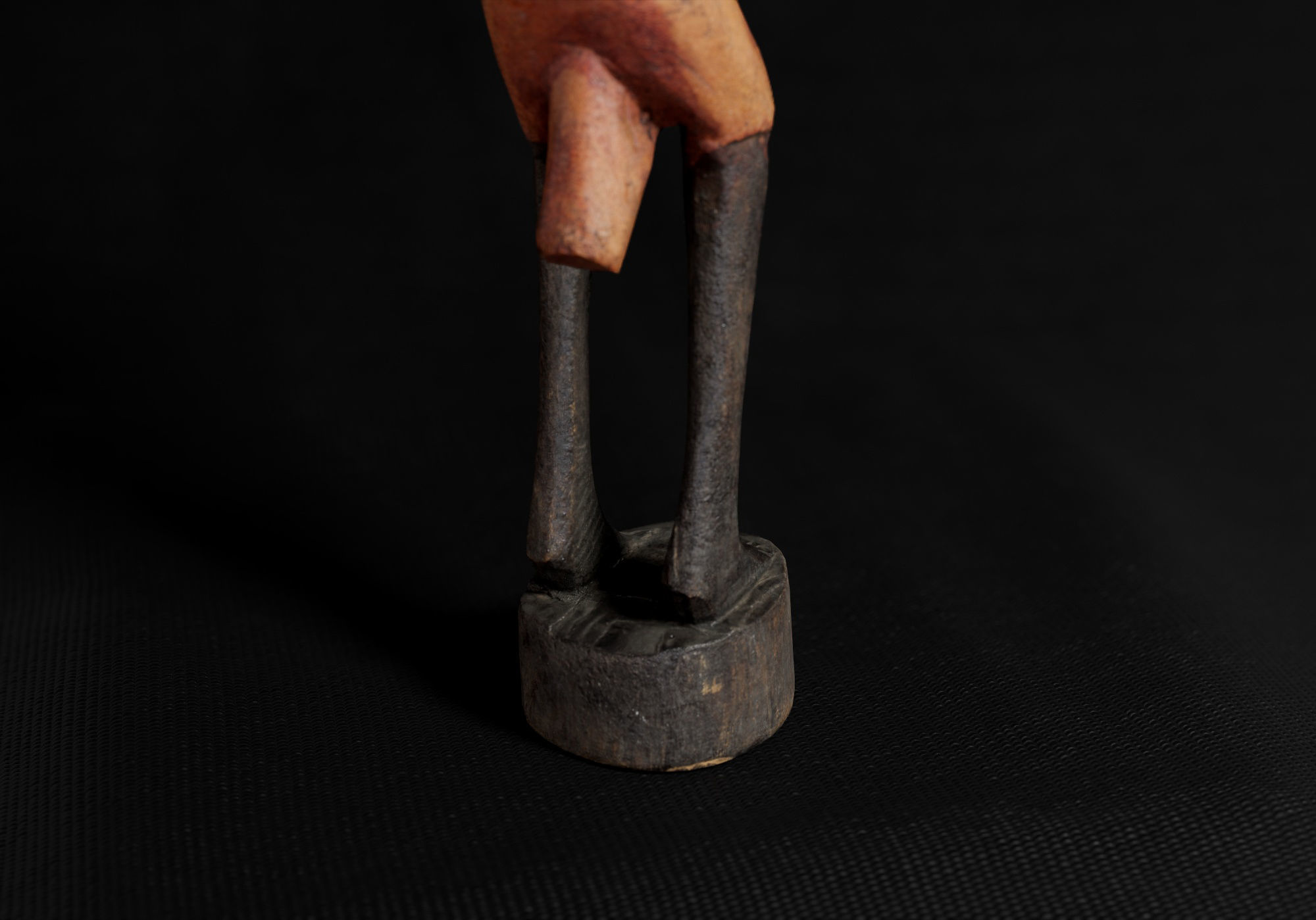 Decoration - African Statue 02 -  Low-poly 3D model_39