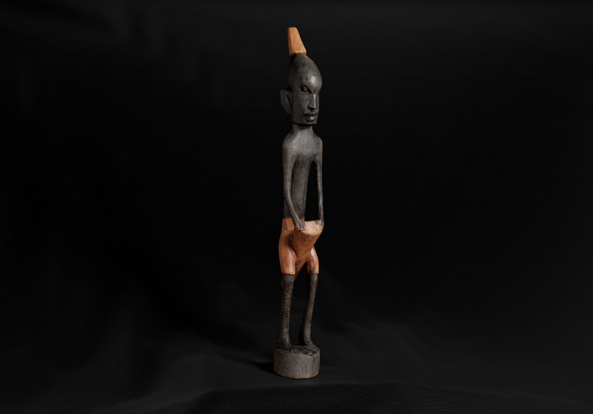 Decoration - African Statue 02 -  Low-poly 3D model_1