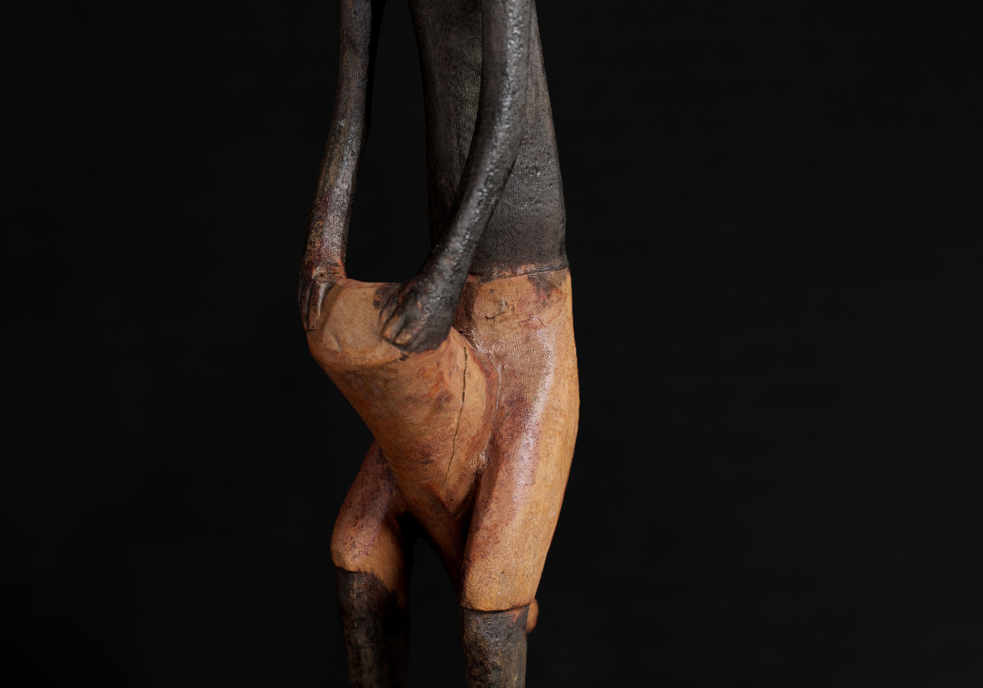 Decoration - African Statue 02 -  Low-poly 3D model_35
