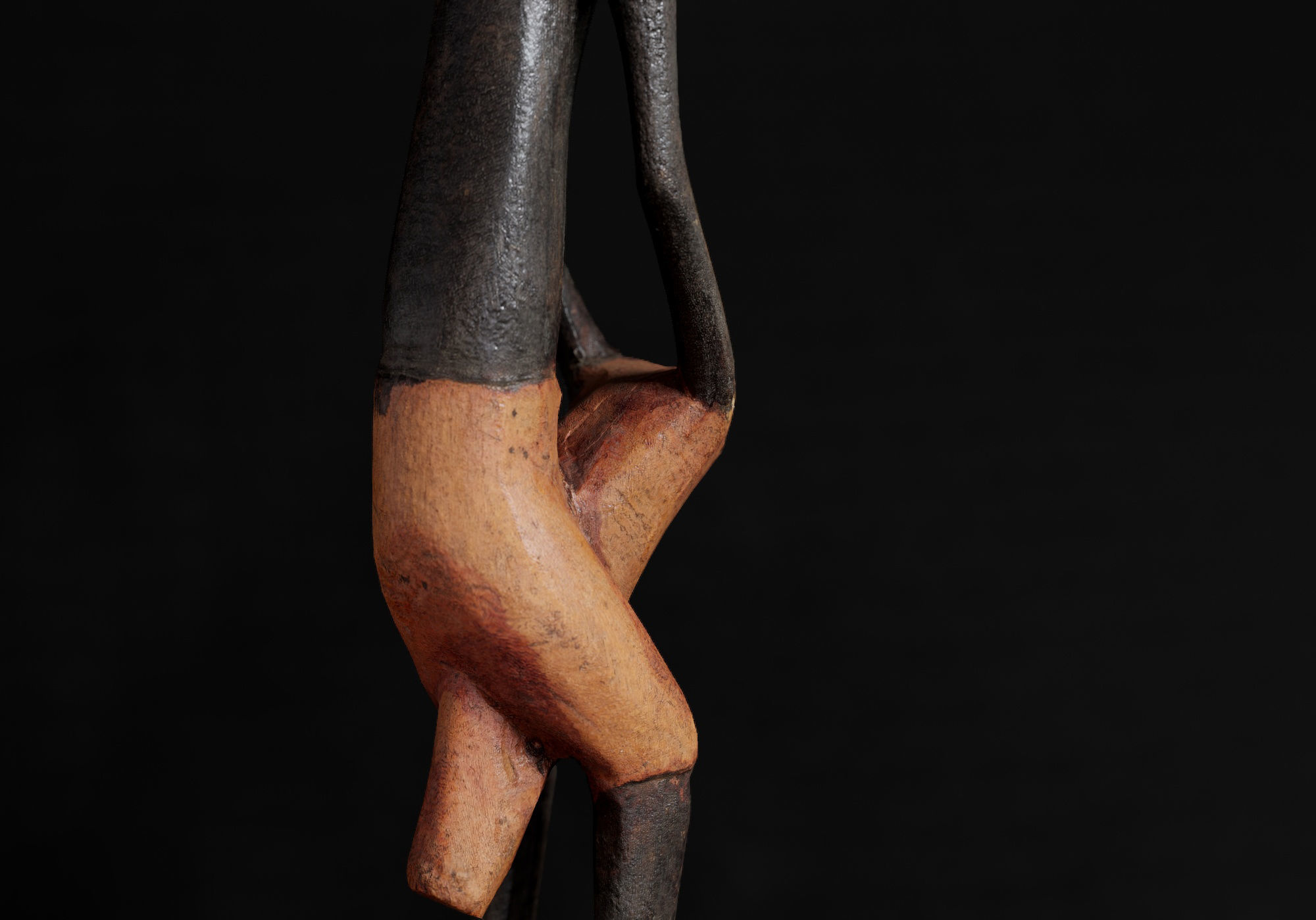 Decoration - African Statue 02 -  Low-poly 3D model_31