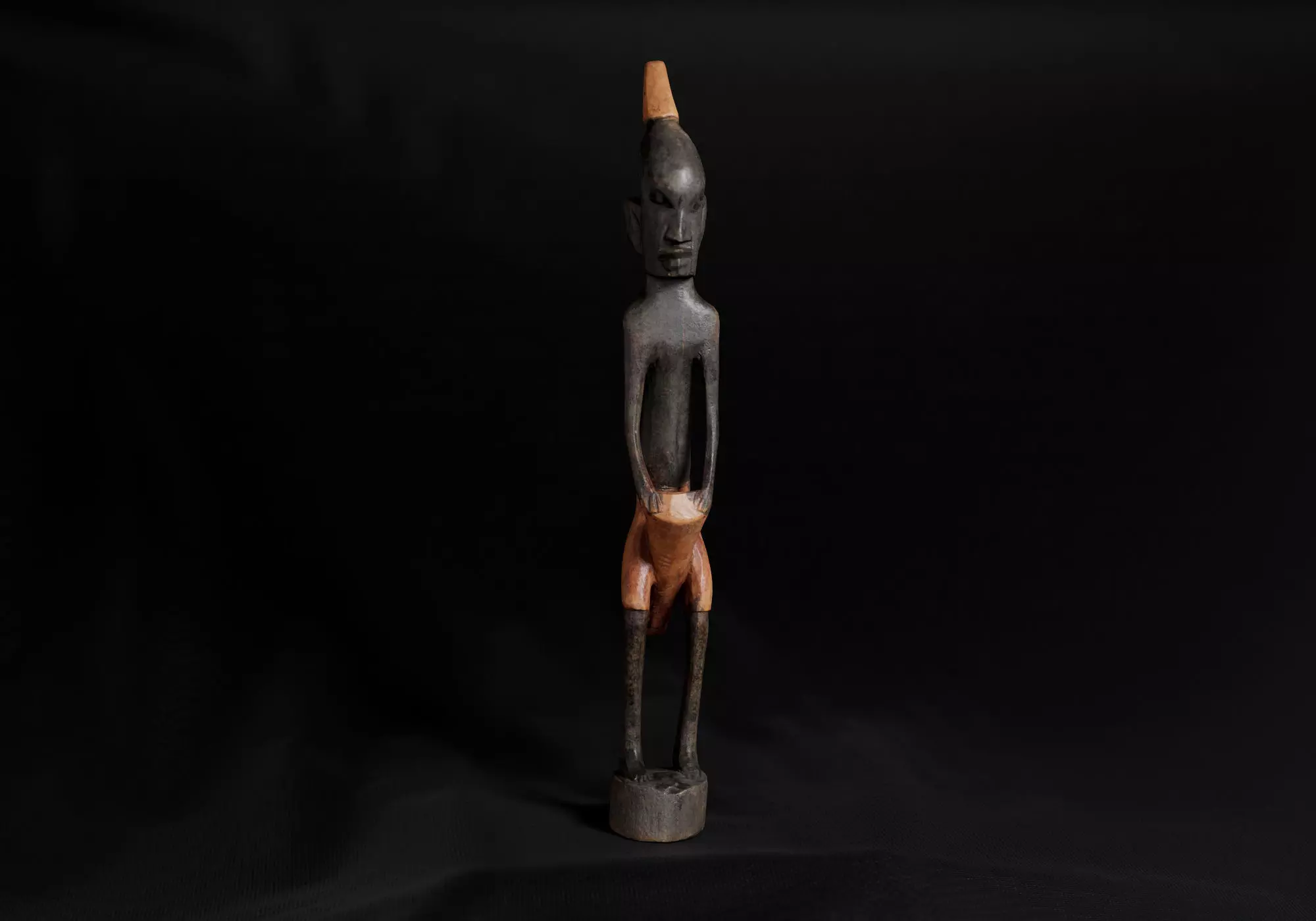 Decoration - African Statue 02 -  Low-poly 3D model_0